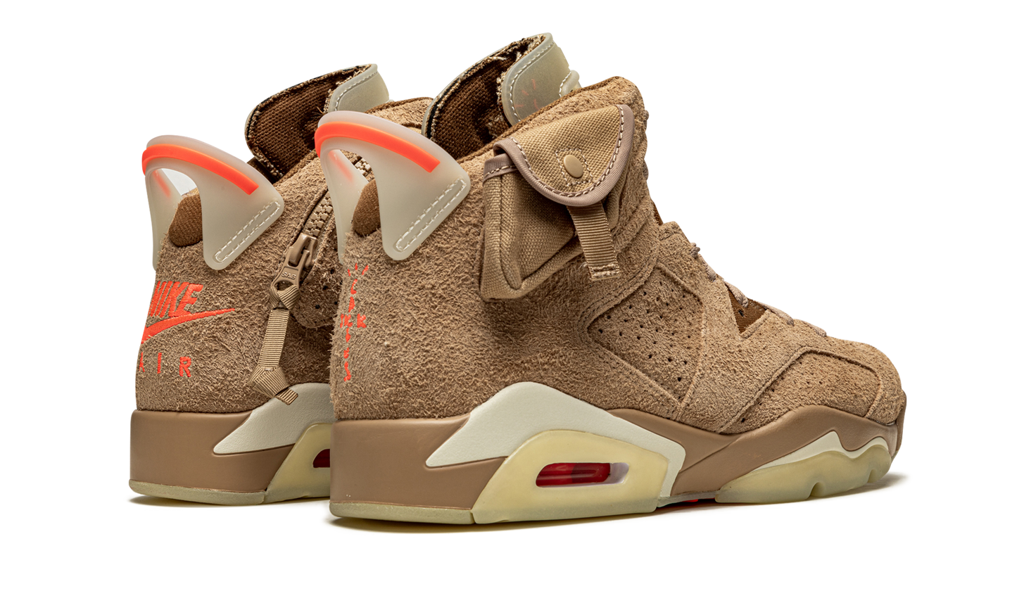 Air Jordan 6 Retro Travis Scott - British Khaki DH0690 200