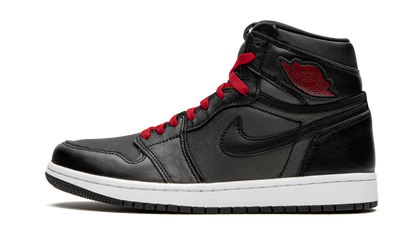 Air Jordan 1 Retro High OG Black Satin/Gym Red 555088 060