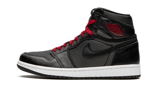 Air Jordan 1 Retro High OG Black Satin/Gym Red 555088 060