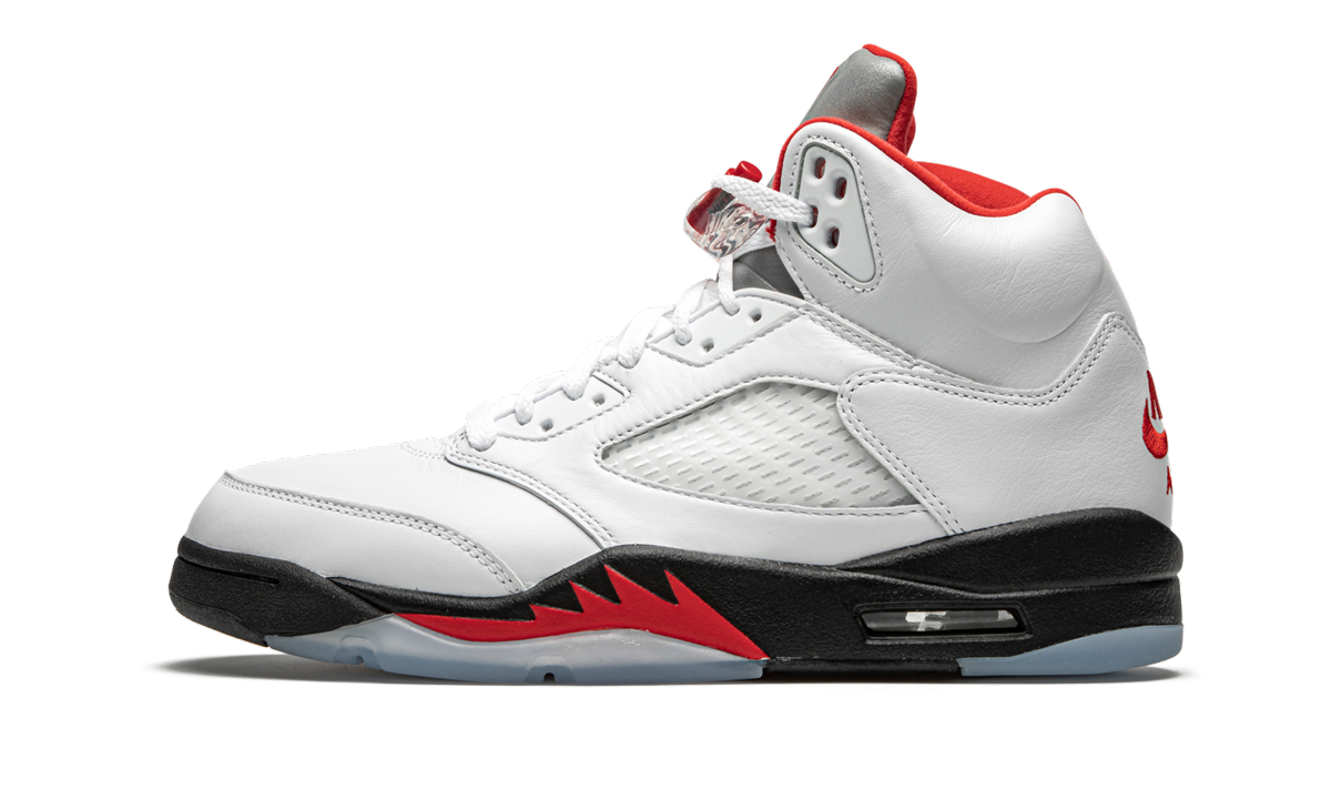 Air Jordan 5 Retro Fire Red Silver Tongue 2020 DA1911 102