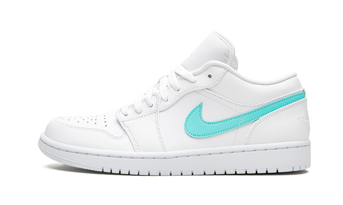 Air Jordan 1 Low Multicolor Swoosh CW7033 100