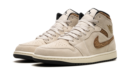 Air Jordan 1 Mid Brown Elephant DZ4129 102