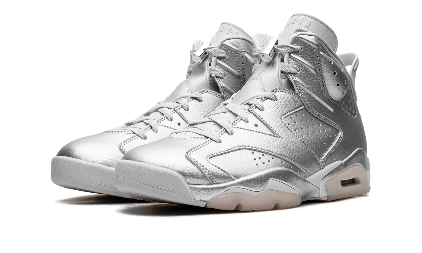 Jordan 6 Retro PSG Paris Saint-Germain Silver IQ5135 001
