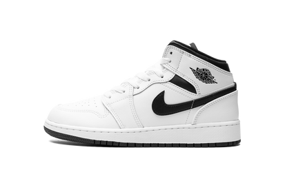 Air Jordan 1 Mid GS White/Black DQ8423 132