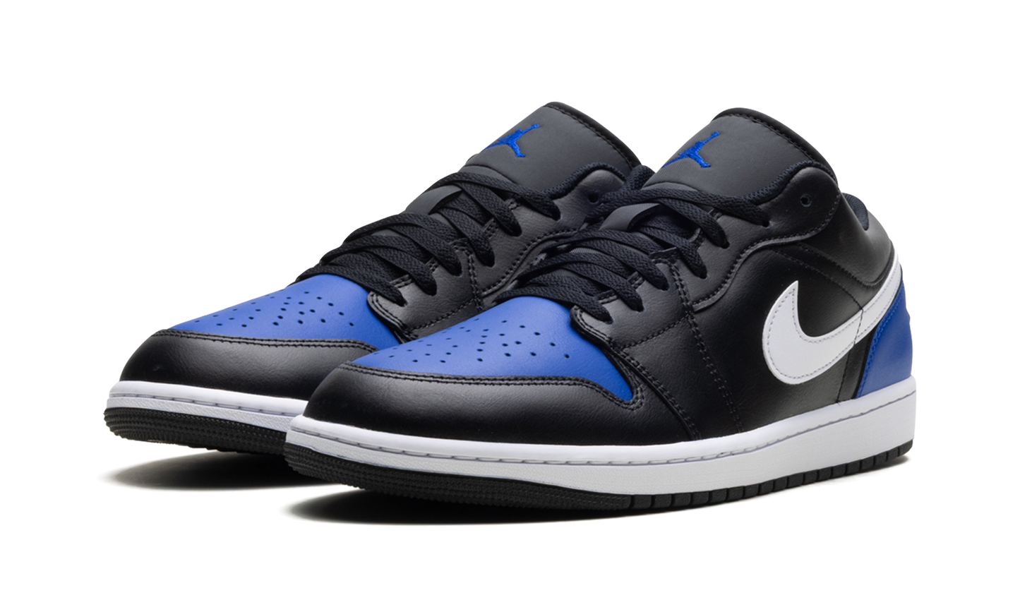 Jordan 1 Low Black Royal Toe 553558 042