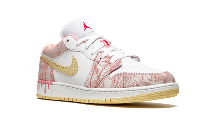Air Jordan 1 Low SE GS Paint Drip CW7104 601