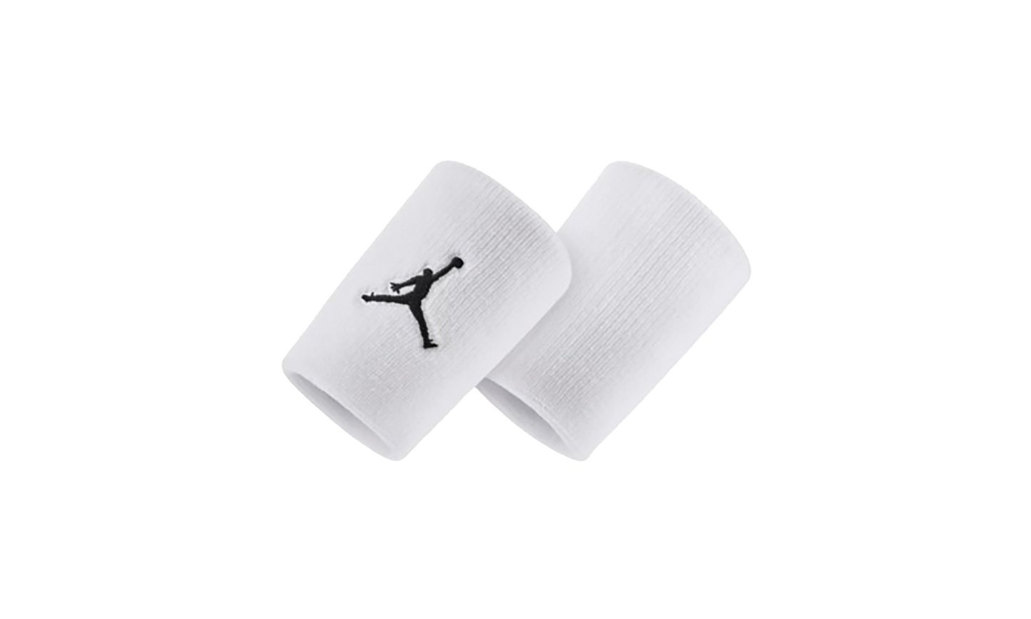 Jumpan Dri-fit Wristbands 2pack Unisex Style : Jkn01 WHITE/BLACK JKN01 101