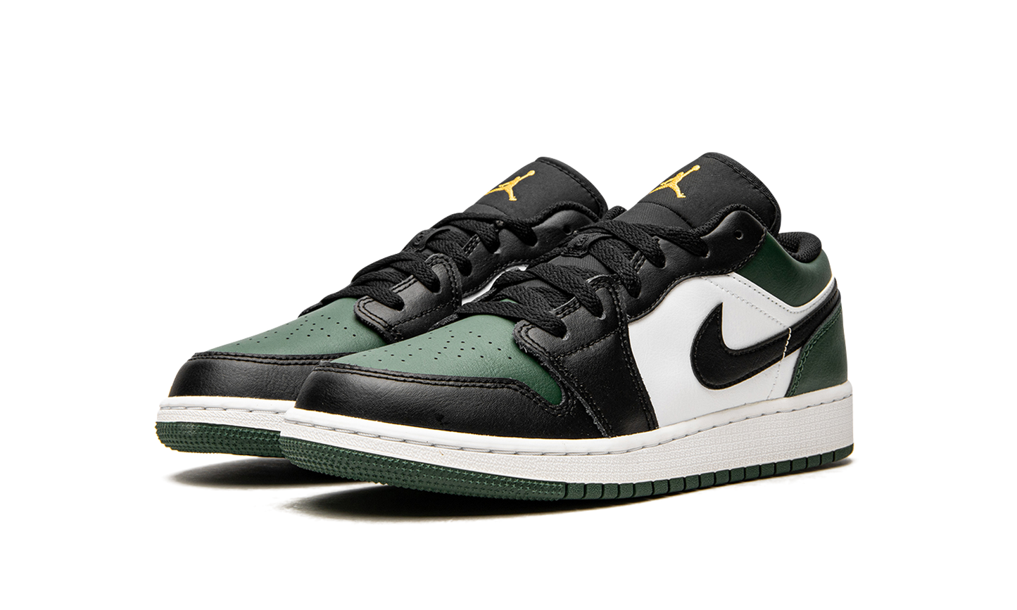 Air Jordan 1 Low GS Green Toe 553560 371