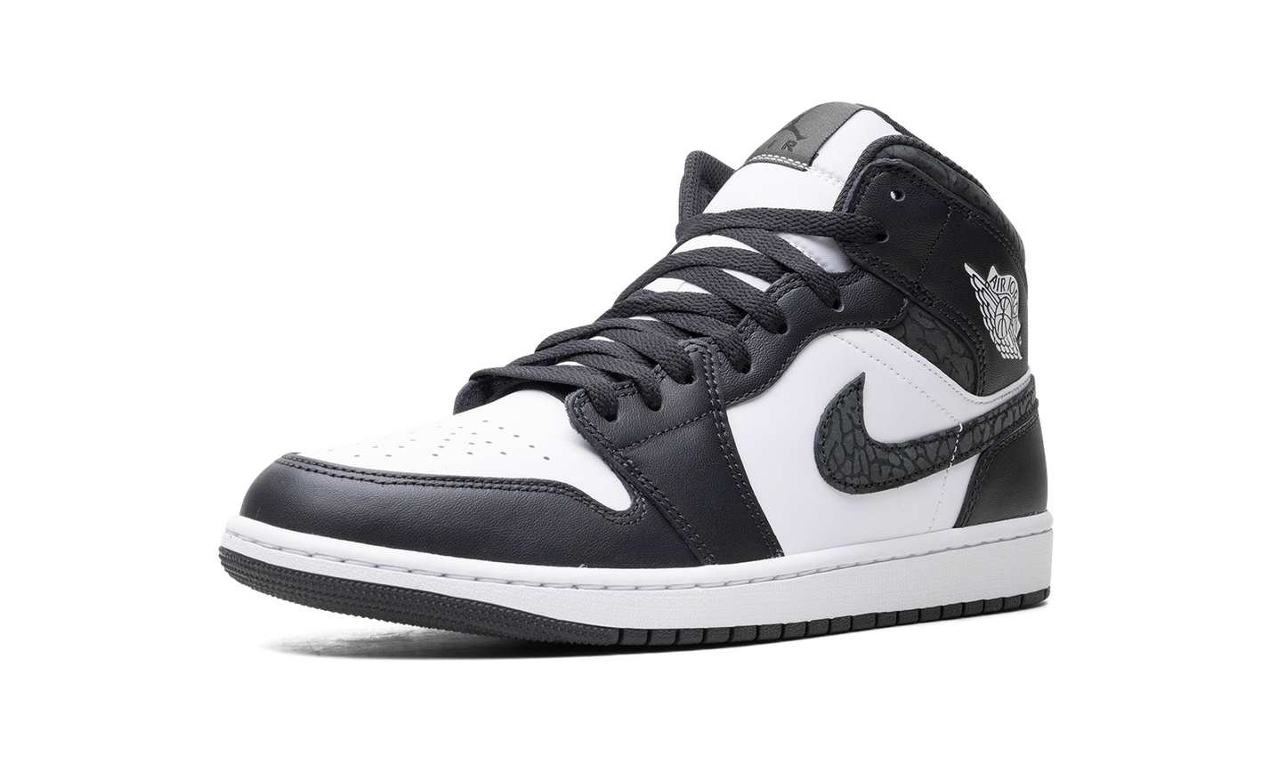 Air Jordan 1 Mid Panda Elephant FB9911 001