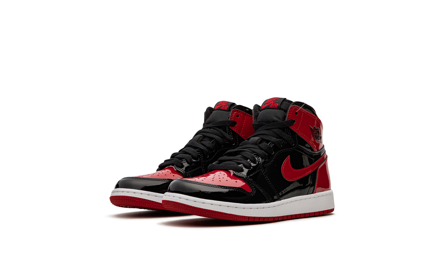 Air Jordan 1 Retro High OG GS Patent Bred 575441 063