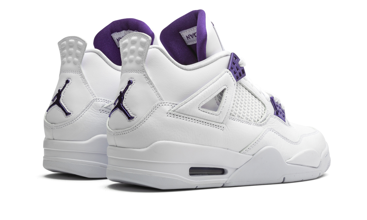 Air Jordan 4 Retro Metallic Pack - Purple CT8527 115