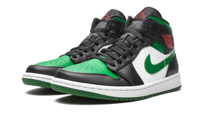Air Jordan 1 Mid Green Toe 554724 067