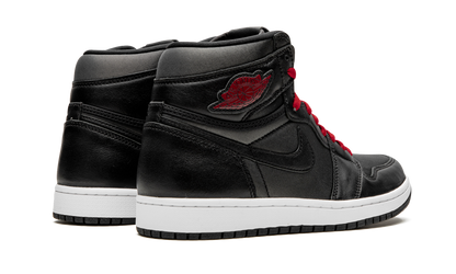 Air Jordan 1 Retro High OG Black Satin/Gym Red 555088 060
