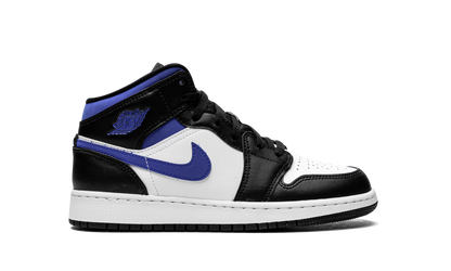 Air Jordan 1 Mid GS Racer Blue / Black / White 554725 140