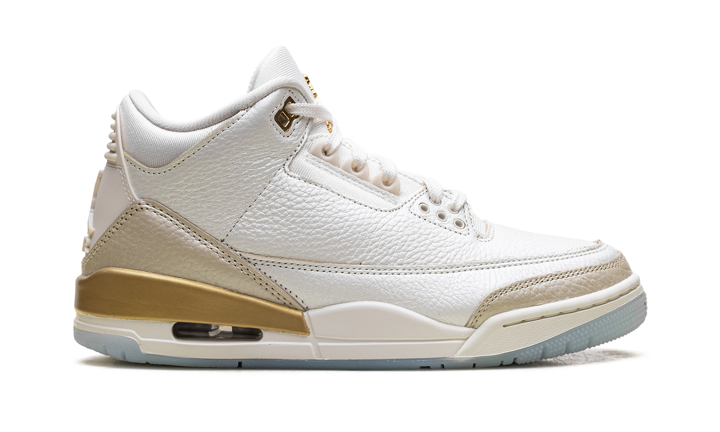 Air Jordan 3 WMNS Champagne And Oysters IB2255 100