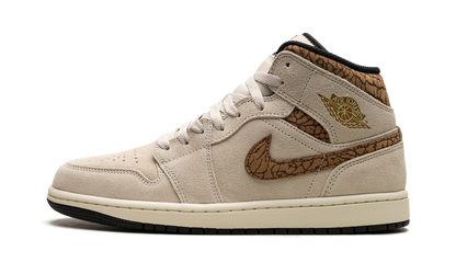 Air Jordan 1 Mid Brown Elephant DZ4129 102