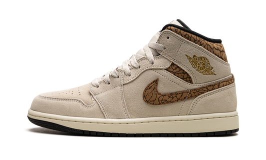 Air Jordan 1 Mid Brown Elephant DZ4129 102