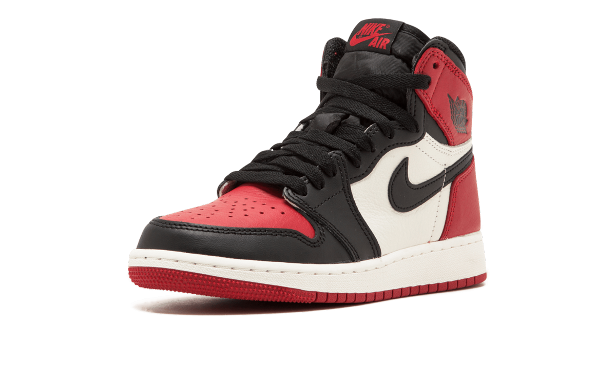 Air Jordan 1 Retro High OG GS Bred Toe 575441 610