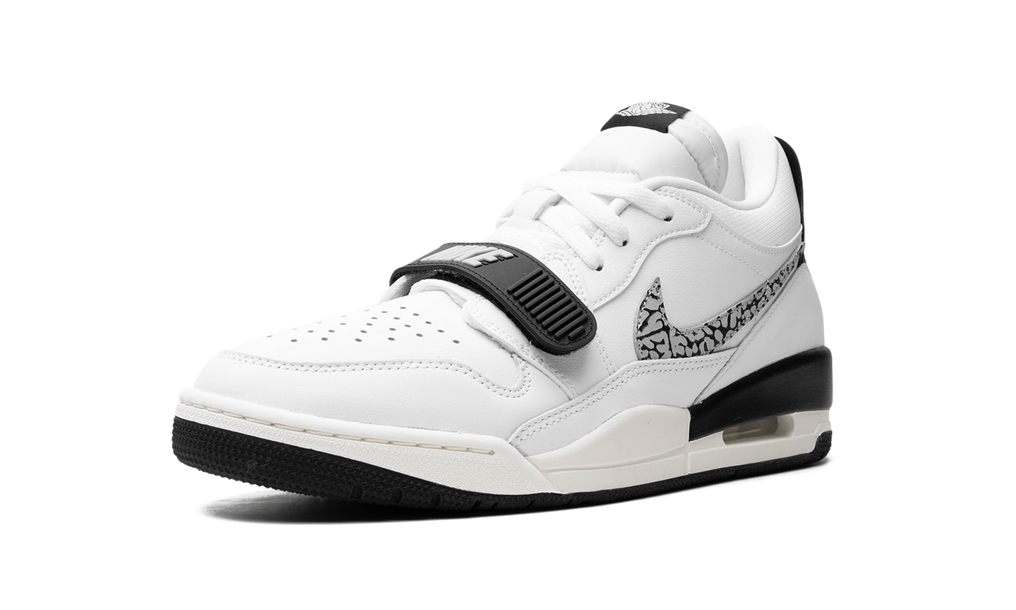 Air Jordan Legacy 312 Low White Black Elephant Swoosh CD7069 110