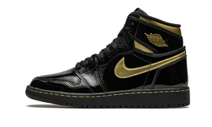 Air Jordan 1 Retro High OG GS Black Metallic Gold 575441 032