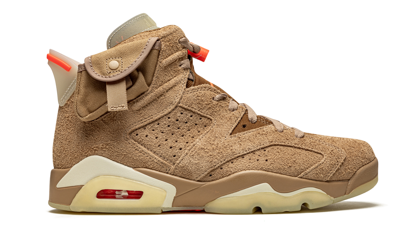 Air Jordan 6 Retro Travis Scott - British Khaki DH0690 200