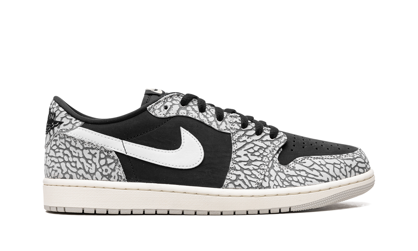 Air Jordan 1 Low Black Elephant CZ0790 001