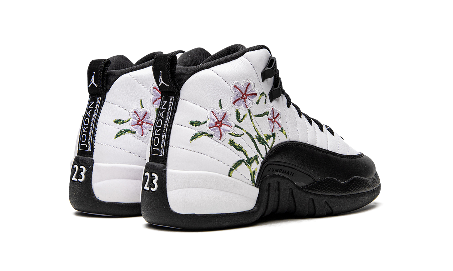 Air Jordan 12 GS Floral DR6956 100