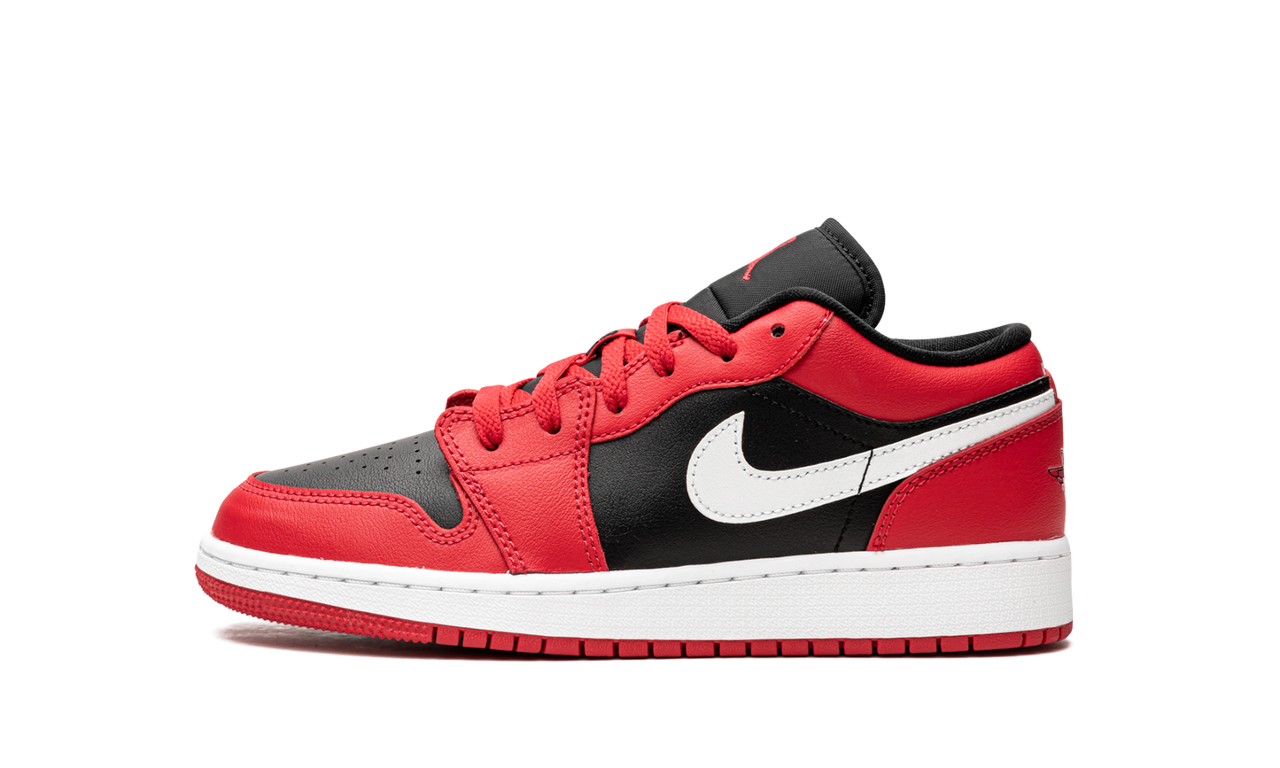 Air Jordan 1 Low GS Black / Very Berry 553560 061
