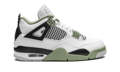 Air Jordan 4 Retro WMNS Seafoam Oil Green AQ9129 103
