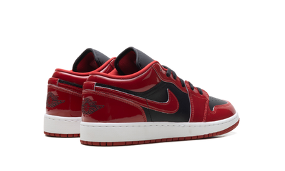 Air Jordan 1 Low SE GS Patent Bred HV4396 006