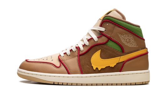 Jordan 1 Mid SE Cheeseburger IB7403 224