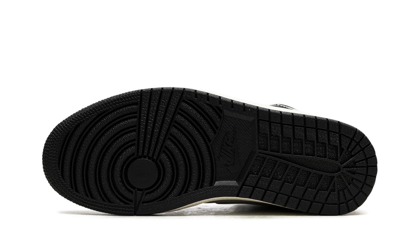 AIR JORDAN 1 MID SE WMNS Black Chrome FB9892 002