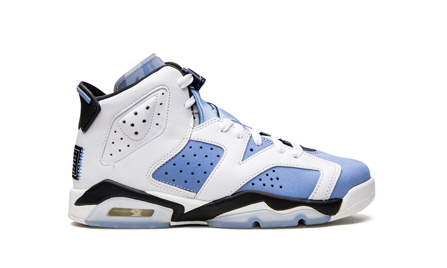 Air Jordan 6 Retro GS UNC 384665 410