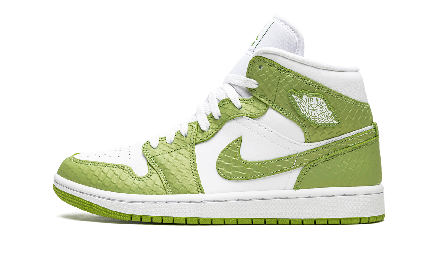 AIR JORDAN 1 MID SE WMNS Green Python DV2959 113