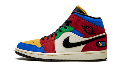 Air Jordan 1 Mid Blue The Great - Fearless CU2805 100