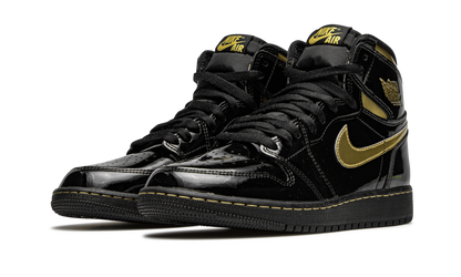 Air Jordan 1 Retro High OG GS Black Metallic Gold 575441 032