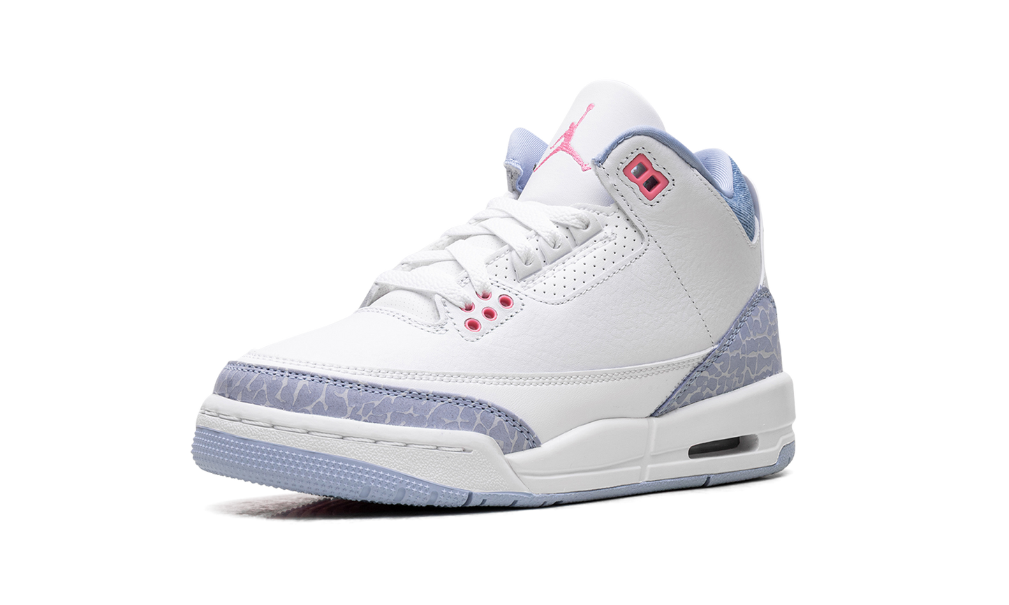 Air Jordan 3 GS Cobalt Bliss HQ0784 101
