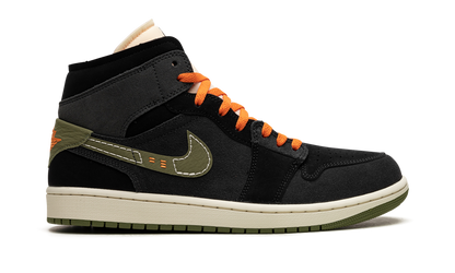 Air Jordan 1 Mid SE Craft Anthracite Light Olive FD6817 003