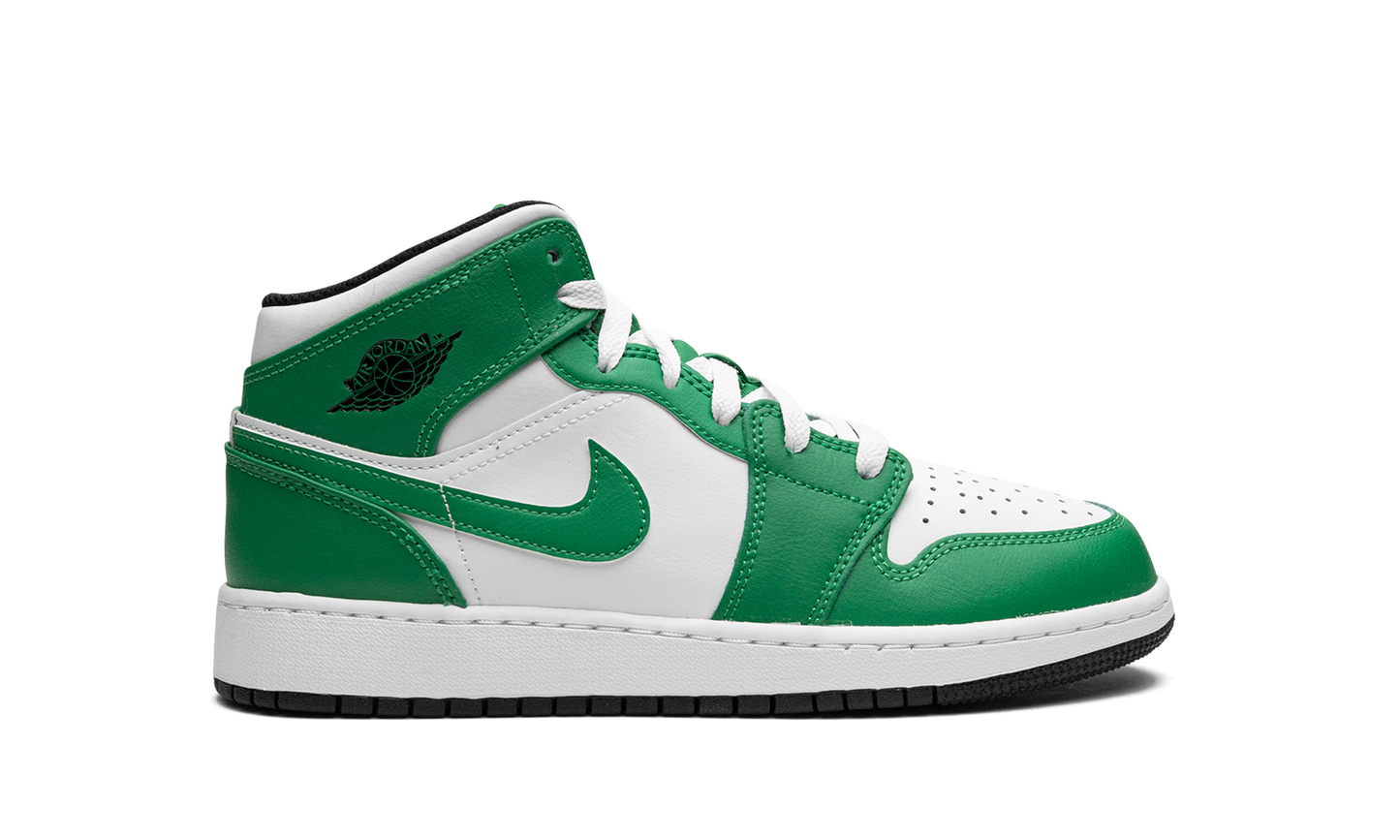 Air Jordan 1 Mid GS Lucky Green DQ8423 301