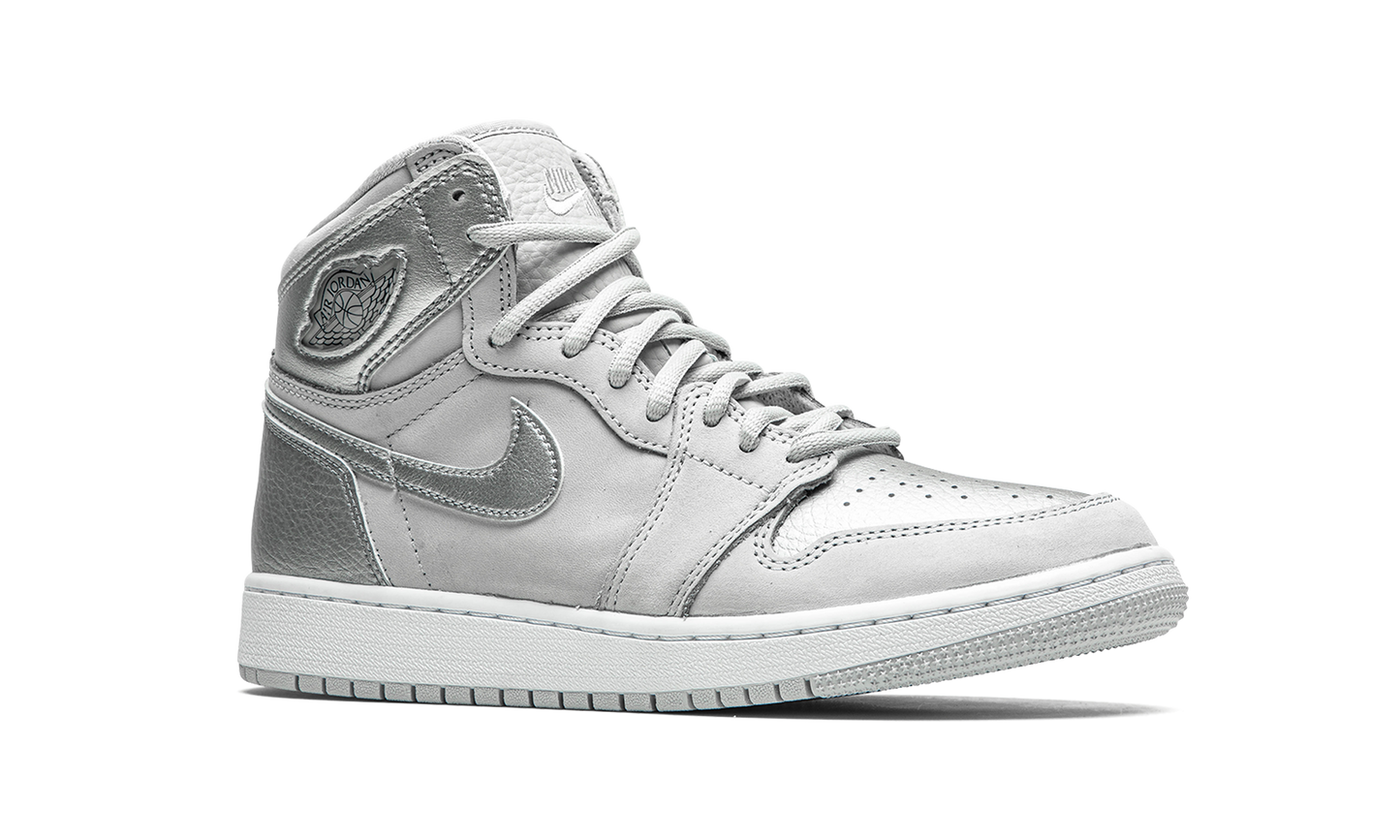 Air Jordan 1 High OG GS Co.JP - Metallic Silver 575441 029