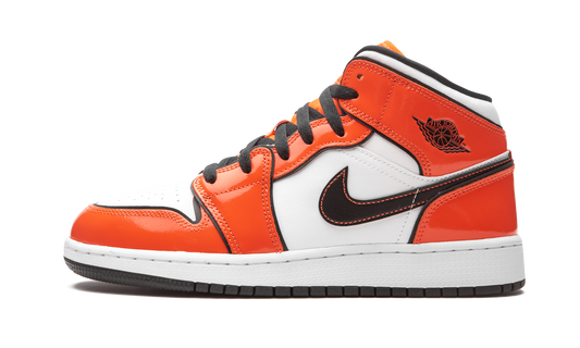 Air Jordan 1 Mid SE GS Turf Orange BQ6931 802