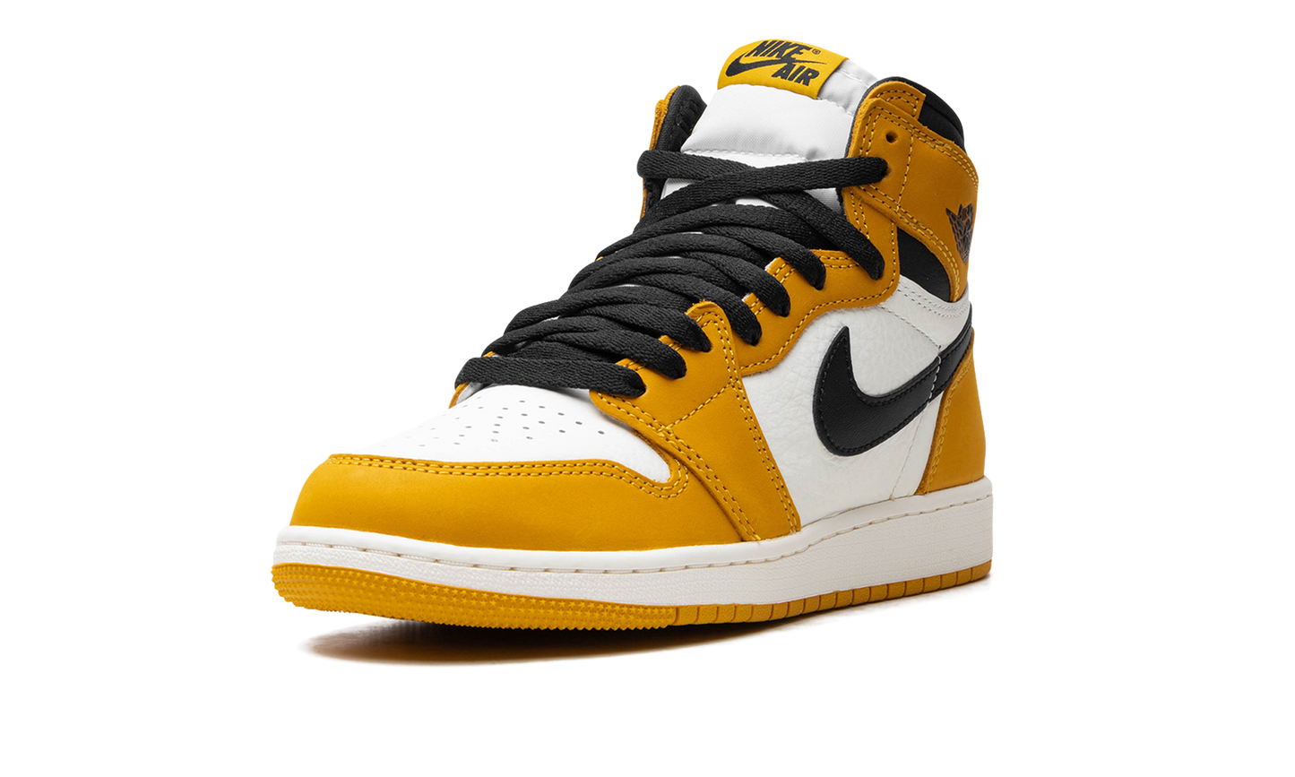 Air Jordan 1 Retro High OG GS Yellow Ochre / Black FD1437 701