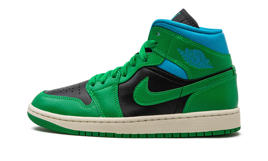 AIR JORDAN 1 MID WMNS Lucky Green Aquatone BQ6472 033