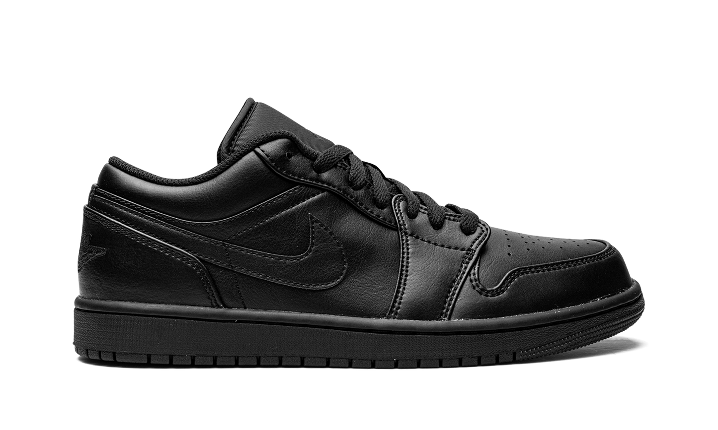 Air Jordan 1 Low Triple Black 553558 093