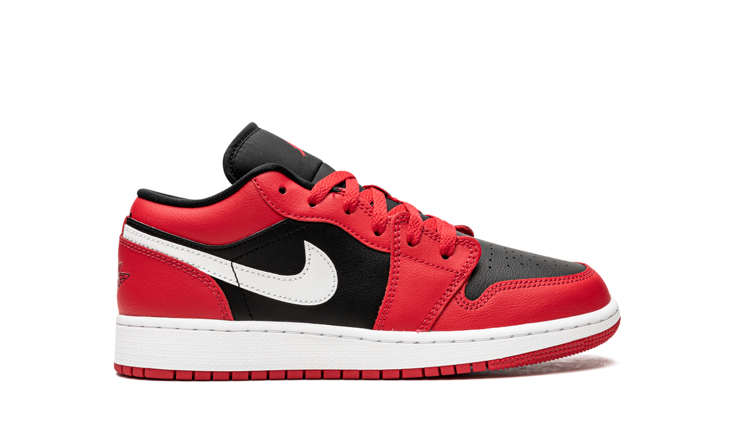 Air Jordan 1 Low GS Black / Very Berry 553560 061