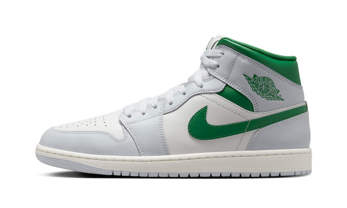 Jordan 1 Mid White Pure Platinum Pine Green DQ8426 142