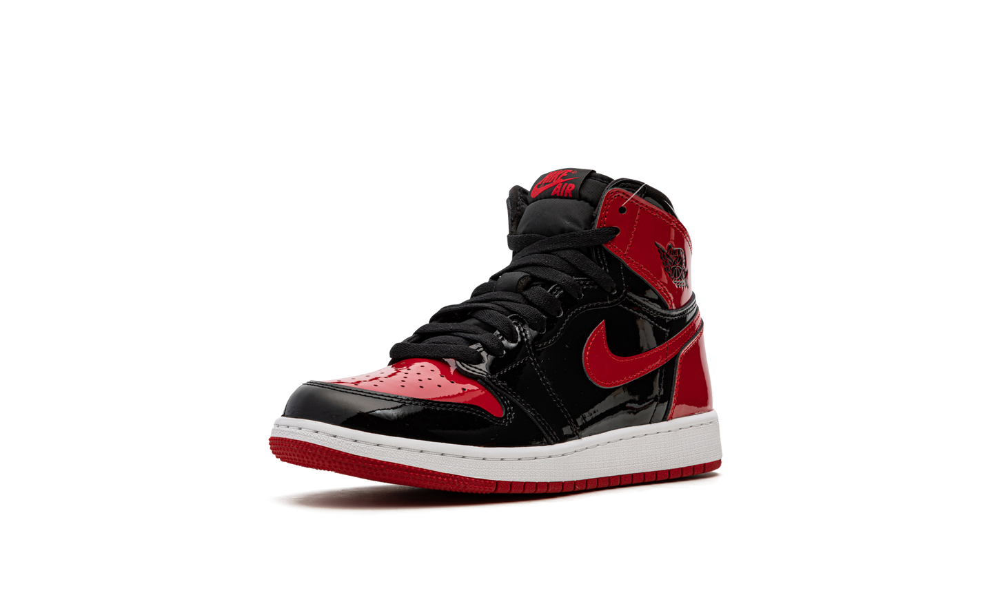 Air Jordan 1 Retro High OG GS Patent Bred 575441 063