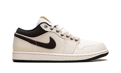 Air Jordan 1 Low Premium Pale Ivory Baroque Brown IB8058 110