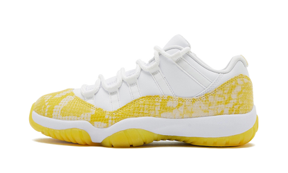 AIR JORDAN 11 LOW WMNS Yellow Snakeskin AH7860 107