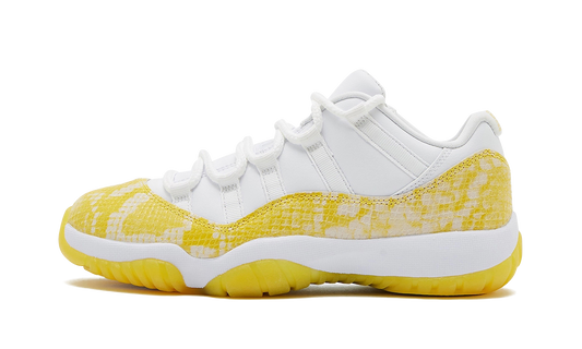 AIR JORDAN 11 LOW WMNS Yellow Snakeskin AH7860 107